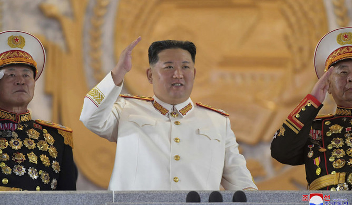 North Korea’s Kim vows to bolster nuke capability during parade